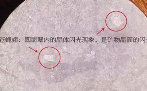 翡翠翠性 翡翠翠性越好苍蝇翅越多