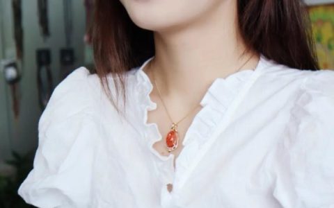 安晴珠宝10月晶石设计款成品欣赏：太阳石、斑彩石、蓝发晶...