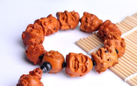 桃木手串的功效 桃木手串图片